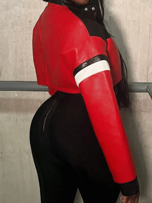 WWE Nikki Bella Motorcycle Leather Jacket