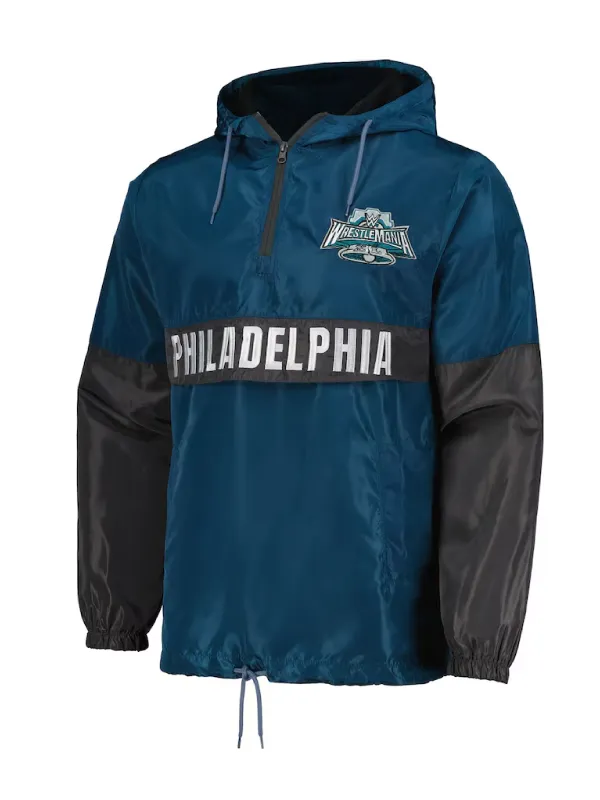 WWE WrestleMania 40 Philadelphia Green Hooded Jacket