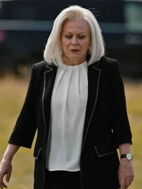 Caroline Warner Yellowstone Cotton Blazer