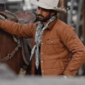 Ryan Bingham Yellowstone S04 Puffer Jacket
