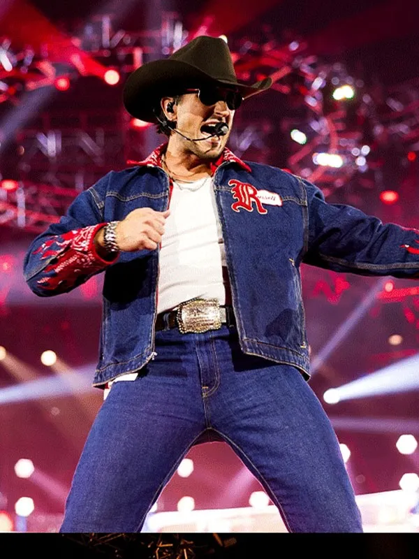 Rodeo Houston Performance Russell Dickerson Denim Jacket - Image 2