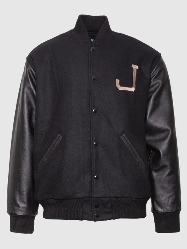 Journey 50th Anniversary Embroidered Wool Varsity Jacket