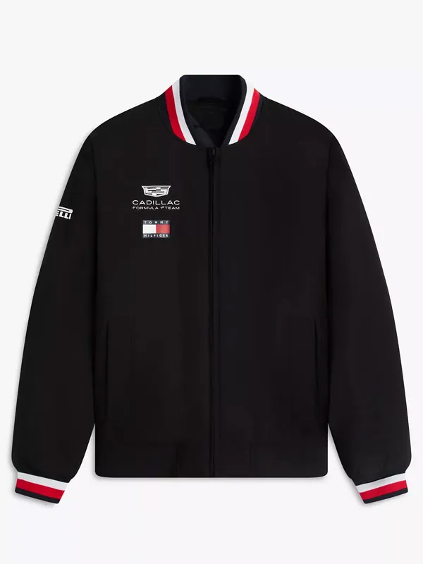 Cadillac F1 Team Black Bomber Jacket