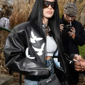 PFW 2026 Camilla Araujo Leather Jacket