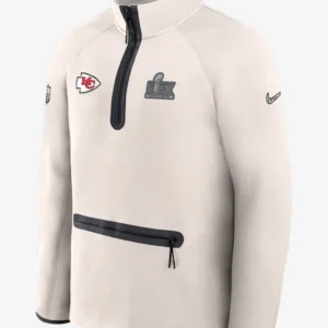 Chiefs Super Bowl LIX Opening Night Cream Jacket