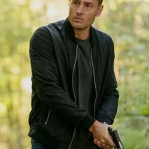 Colter Shaw Black Bomber Jacket Tracker 2024