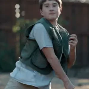 DTF St. Louis Ronen Green Cotton Vest