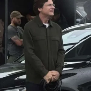 DTF St. Louis Jason Bateman Green Wool Jacket