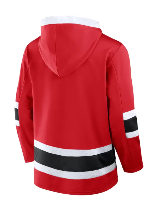 Detroit Red Wings 2025 Mens Red Hockey Hoodie