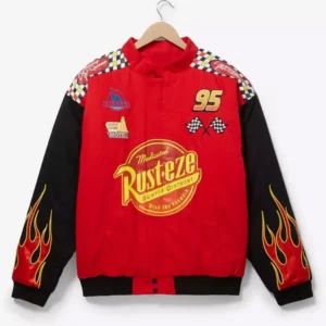 Disney Pixar Cars Lightning McQueen Cotton Racing Jacket