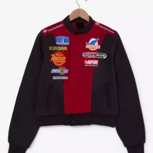 Disney Pixar Cars Lightning McQueen Denim Moto Jacket