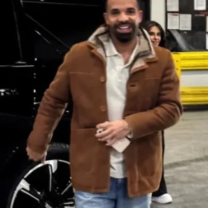 Drake Brown Suede Jacket