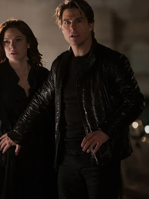 Tom Cruise Mission: Impossible – Rogue Nation Leather Jacket