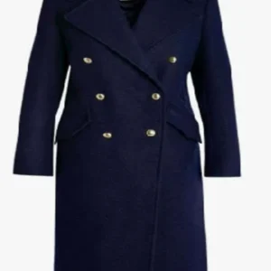 Hudson and Rex Mayko Nguyen Blue Trench Coat