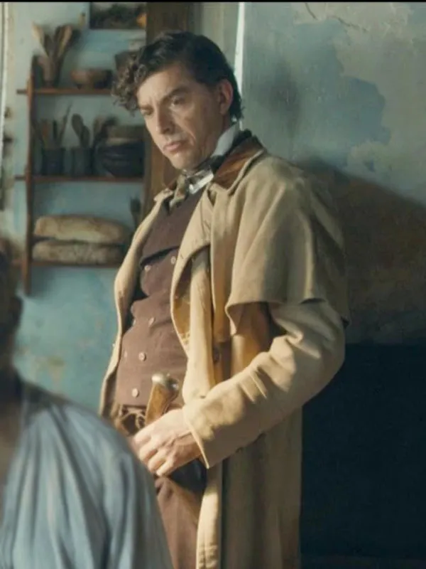 The Count of Monte Cristo Jacopo Beige Coat - Image 2