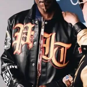 Snoop Dogg Jeff Hamilton Steelers Leather Jacket