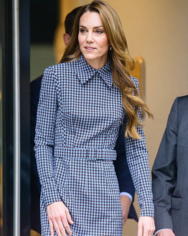 Kate Middleton Houndstooth Dress