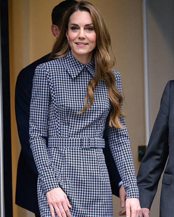 Kate Middleton Houndstooth Dress