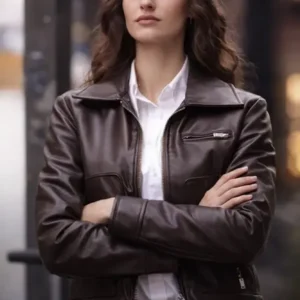 Underground Komiser Pinar Esen Leather Jacket