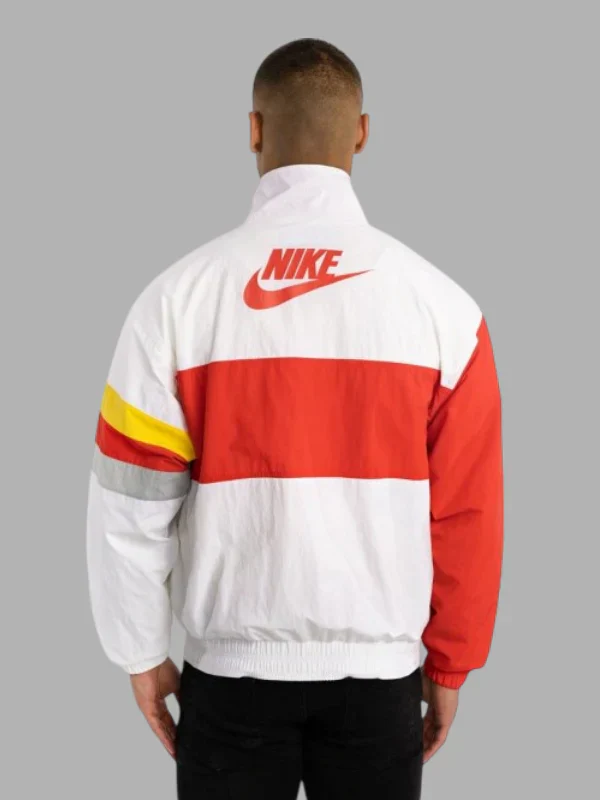 LFC Nike Mens White Heritage Jacket