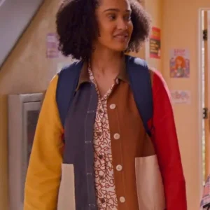 Never Have I Ever S04 Fabiola Torres Multi Color Jacket