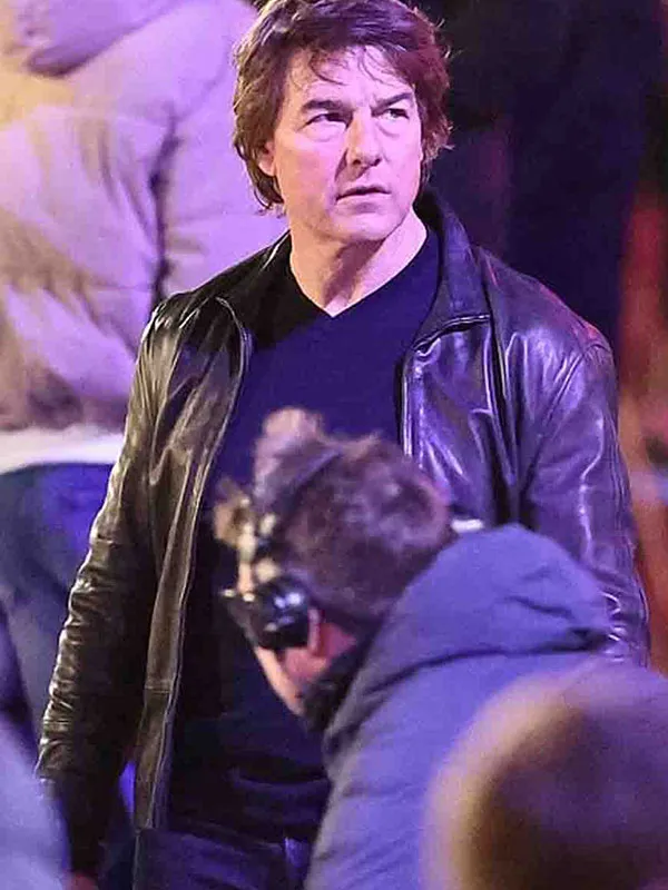 Mission Impossible 8 Tom Cruise Leather Jacket