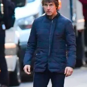 Mission Impossible 8 Tom Cruise Blue Jacket