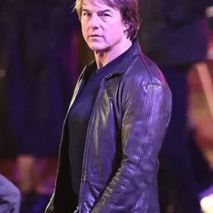 Mission Impossible 8 Tom Cruise Leather Jacket