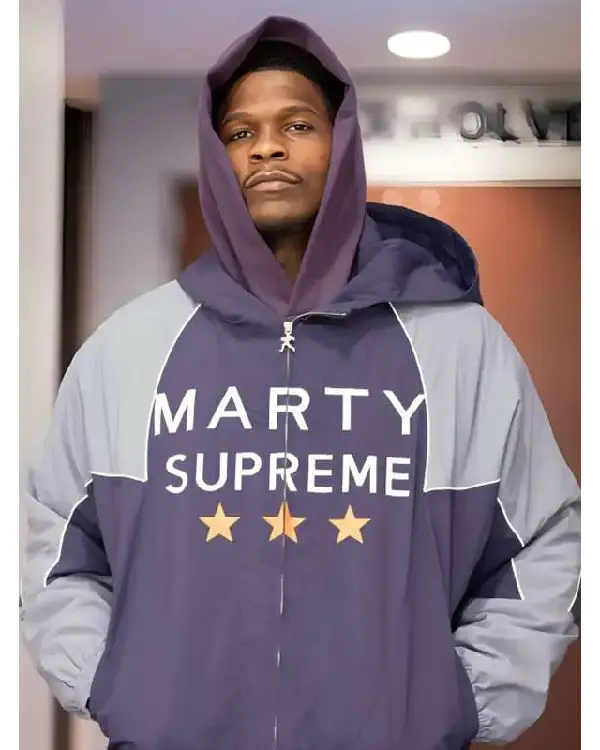 Marty Supreme Anthony Edwards Jacket