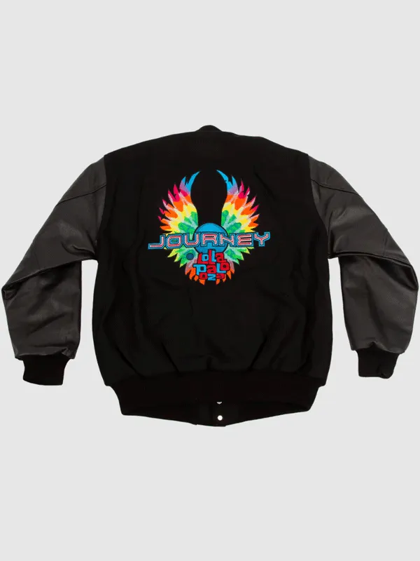 Journey Lollapalooza Unisex Varsity Jacket - Image 3