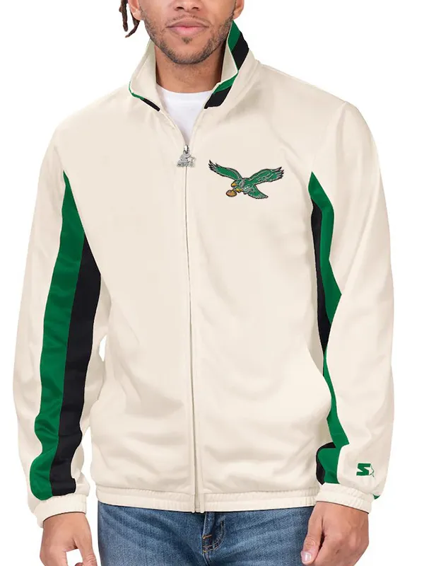 Philadelphia Eagles Men’s Rebound Track Jacket