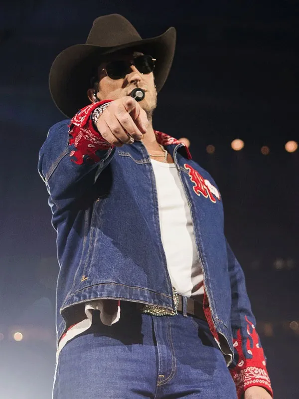 Rodeo Houston Performance Russell Dickerson Denim Jacket - Image 3