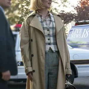 Scarpetta Rosy McEwen Beige Cotton Coat