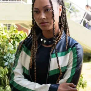 School Spirits S03 Claire Zomer Leather Jacket