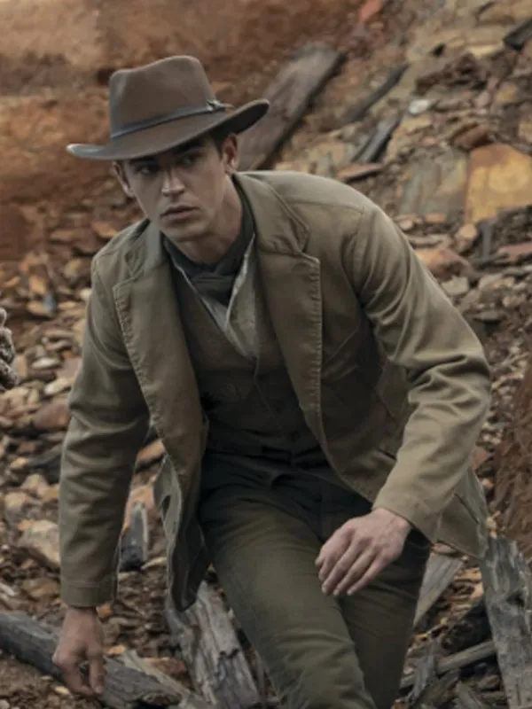 Young Sherlock Hero Fiennes Tiffin Blazer Jacket