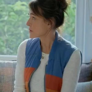 Shrinking S03 Christa Miller Colorblock Puffer Vest
