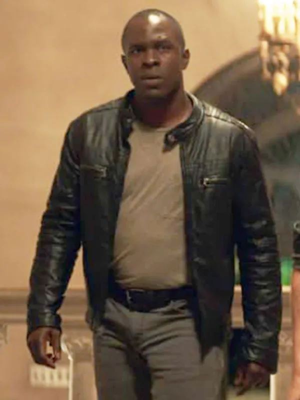 Starbright Peter Black Leather Jacket