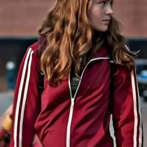 Stranger Things Sadie Sink Red Track Jacket