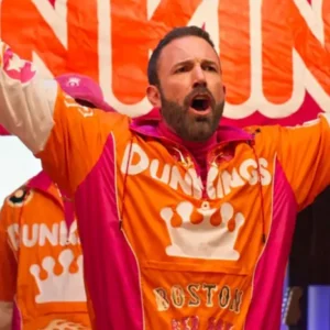 Super Bowl LIX Ben Affleck Dunkin Donuts Jacket