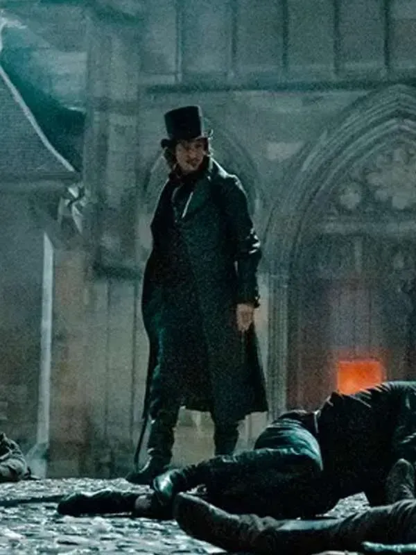 The Count of Monte Cristo Pierre Niney Black Coat