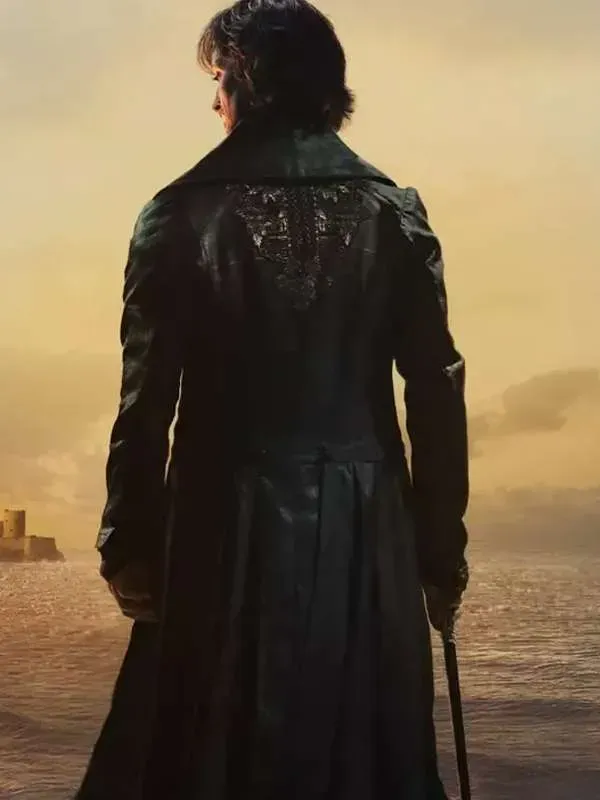 The Count of Monte Cristo Pierre Niney Black Coat - Image 2