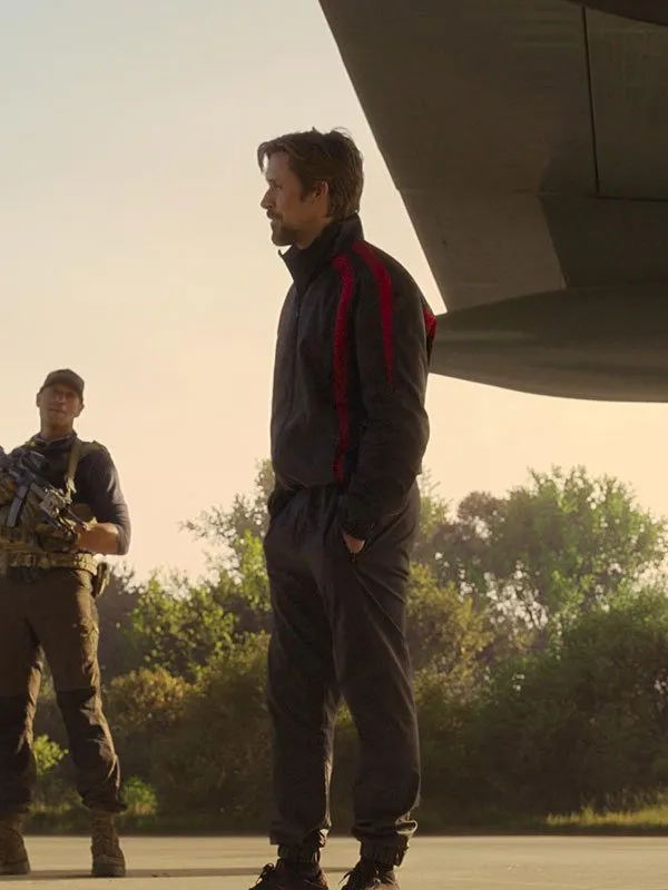 Ryan Gosling The Gray Man Black Jacket