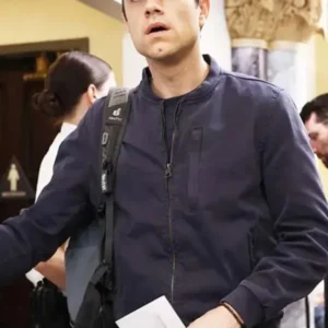 The Pitt Dr. Frank Langdon Blue Cotton Jacket