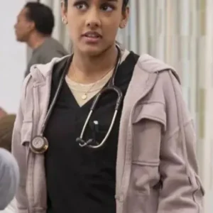 The Pitt Dr. Victoria Javadi Hooded Jacket