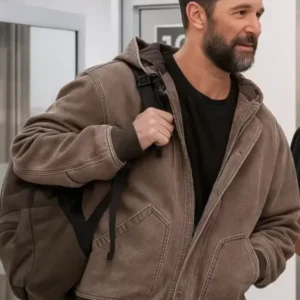 The Pitt Noah Wyle Brown Denim Jacket