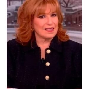 The View Joy Behar Black Tweed Jacket