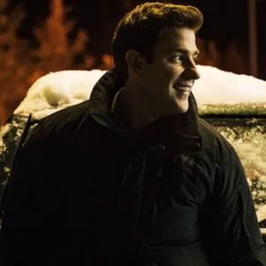 Tom Clancy’s Jack Ryan John Krasinski Black Cotton Jacket