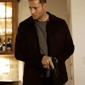 Tracker S03 Justin Hartley Maroon Jacket