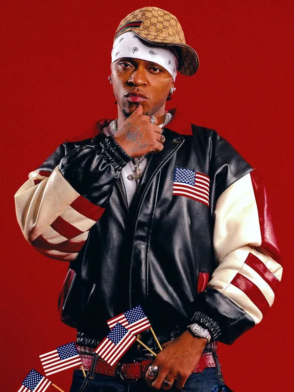 Txyy USA Flag Leather Jacket