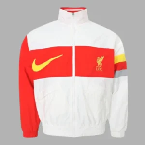 LFC Nike Mens White Heritage Jacket